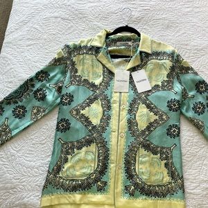 Valentino Silk Shirt new with Tag